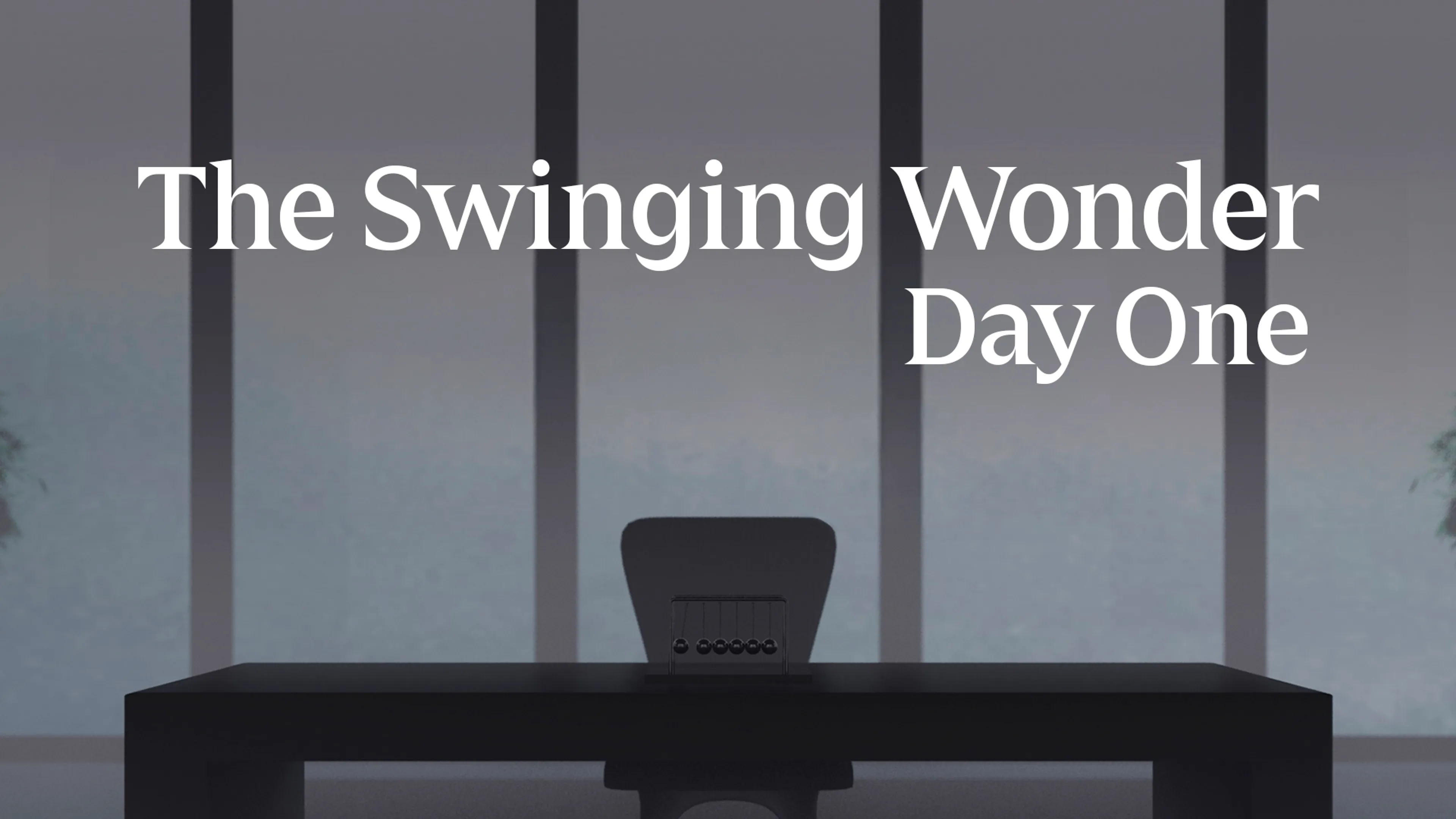 The Swinging Wonder: Day One poster
